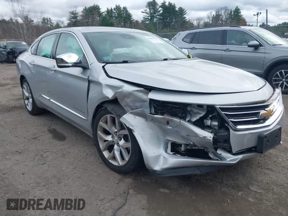 ✅ 2017 Chevrolet Impala Premier • VIN: 2G1145S31H9134412 • Lot: 43691591. Listed on IAAI with 42,696 mi. Free auction sales archive from the USA and detailed vehicle history report at DreamBid. Image 1.