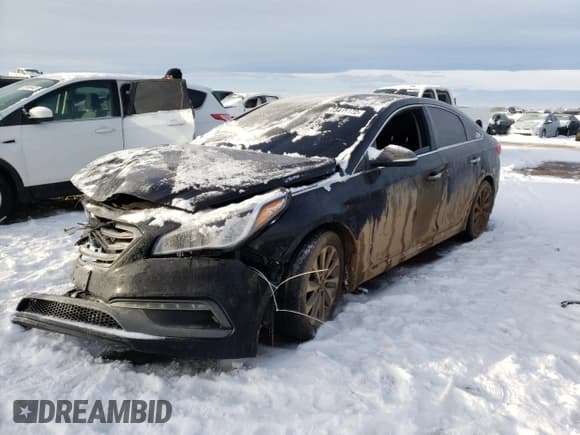 ✅ 2015 Hyundai Sonata Sport • VIN: 5NPE34AF1FH216197 • Лот: 73415172. Опубликован ранее на Copart с пробегом Не указан. Бесплатный доступ к архиву аукционных продаж из США и подробный отчёт об истории автомобиля на DreamBid. Изображение 1.