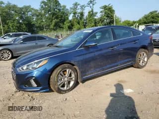 ✅ 2018 Hyundai Sonata Sport Plus • VIN: 5NPE34AF4JH700129 • Lot: 65770505. Listed on Copart with 72,378 mi. Free auction sales archive from the USA and detailed vehicle history report at DreamBid. Image 1.
