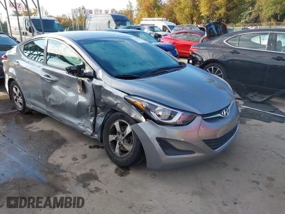 ✅ 2014 Hyundai Elantra SE • VIN: KMHDH4AE5EU135661 • Lot: 43444129. Listed on IAAI with 255,698 mi. Free auction sales archive from the USA and detailed vehicle history report at DreamBid. Image 1.