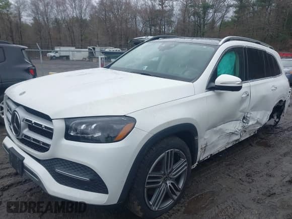 ✅ 2021 Mercedes-Benz GLS 450 • VIN: 4JGFF5KEXMA386713 • Лот: 41966263. Опубликован ранее на IAAI с пробегом 63 039 миль. Бесплатный доступ к архиву аукционных продаж из США и подробный отчёт об истории автомобиля на DreamBid. Изображение 2.