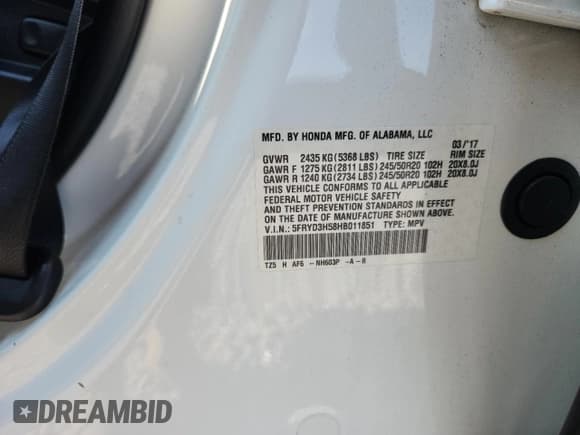 ✅ 2017 Acura MDX Technology • VIN: 5FRYD3H58HB011851 • Lot: 68439015. Wystawiony na Copart z przebiegiem 126 421 mil. Bezpłatny archiwum sprzedaży aukcyjnych z USA i szczegółowy raport historii pojazdu na DreamBid. Zdjęcie 13.