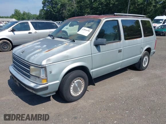 ✅ 1988 Plymouth Voyager • VIN: 2P4FH4135JR718133 • Lot: 42854450. Wystawiony na IAAI z przebiegiem 121 745 mil. Bezpłatny archiwum sprzedaży aukcyjnych z USA i szczegółowy raport historii pojazdu na DreamBid. Zdjęcie 2.