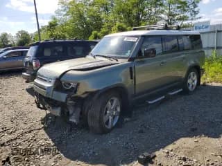 ✅ 2023 Land Rover Defender • VIN: SALEJFEU5P2220887 • Lot: 56832135. Listed on Copart with 36,238 mi. Free auction sales archive from the USA and detailed vehicle history report at DreamBid. Image 1.