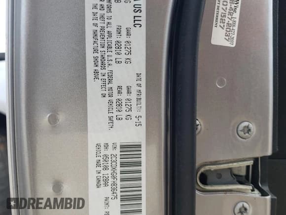 ✅ 2015 Dodge Charger SXT • VIN: 2C3CDXHG0FH836475 • Лот: 71653025. Опубликован ранее на Copart с пробегом 139 123 миль. Бесплатный доступ к архиву аукционных продаж из США и подробный отчёт об истории автомобиля на DreamBid. Изображение 13.