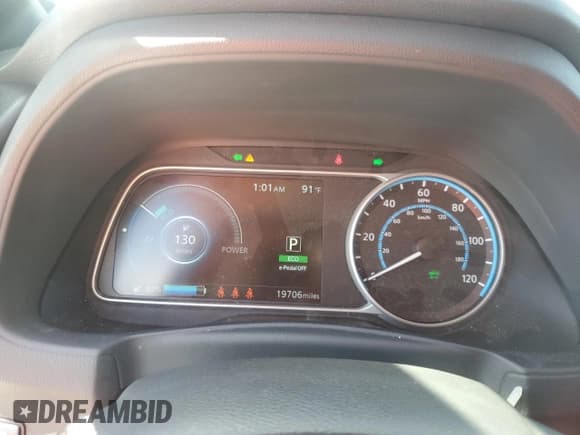 ✅ 2023 Nissan LEAF S • VIN: 1N4AZ1BV9PC558405 • Lot: 67268505. Listed on Copart with 19,706 mi. Free auction sales archive from the USA and detailed vehicle history report at DreamBid. Image 9.