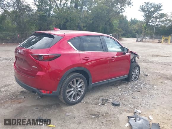 ✅ 2020 Mazda CX-5 Grand Touring • VIN: JM3KFADM5L0806499 • Лот: 43268954. Опубликован ранее на IAAI с пробегом 54 398 миль. Бесплатный доступ к архиву аукционных продаж из США и подробный отчёт об истории автомобиля на DreamBid. Изображение 4.
