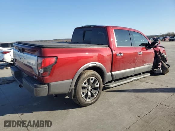 ✅ 2020 Nissan Titan Platinum Reserve • VIN: 1N6AA1ED6LN500560 • Lot: 85509084. Wystawiony na Copart z przebiegiem 80 979 mil. Bezpłatny archiwum sprzedaży aukcyjnych z USA i szczegółowy raport historii pojazdu na DreamBid. Zdjęcie 3.