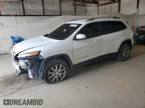 ✅ 2017 Jeep Cherokee Limited • VIN: 1C4PJMDB7HD234882 • Lot: 64395415. Listed on Copart with 118,046 mi. Free auction sales archive from the USA and detailed vehicle history report at DreamBid. Image 1.