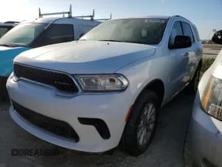 ✅ 2024 Dodge Durango SXT • VIN: 1C4RDJAG5RC115010 • Lot: 76638264. Listed on Copart with 8,661 mi. Free auction sales archive from the USA and detailed vehicle history report at DreamBid. Image 1.
