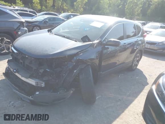 ✅ 2017 Honda CR-V EX-L • VIN: 7FARW1H83HE016815 • Lot: 43175473. Listed on IAAI with 13,192 mi. Free auction sales archive from the USA and detailed vehicle history report at DreamBid. Image 2.