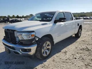 ✅ 2022 Ram 1500 Big Horn • VIN: 1C6SRFMT5NN142397 • Lot: 84644265. Listed on Copart with 47,372 mi. Free auction sales archive from the USA and detailed vehicle history report at DreamBid. Image 1.