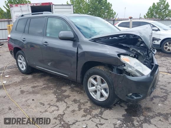 ✅ 2010 Toyota Highlander SE • VIN: 5TDJK3EH0AS011920 • Lot: 43288868. Listed on IAAI with 198,268 mi. Free auction sales archive from the USA and detailed vehicle history report at DreamBid. Image 1.