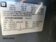 ✅ 2010 GMC Terrain SLE-2 • VIN: 2CTFLEEY9A6355453 • Lot: 76421574. Listed on Copart with 137,348 mi. Free auction sales archive from the USA and detailed vehicle history report at DreamBid. Image 13.