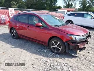 ✅ 2019 Subaru Impreza Premium • VIN: 4S3GTAD69K3712325 • Lot: 43209327. Listed on IAAI with 131,000 mi. Free auction sales archive from the USA and detailed vehicle history report at DreamBid. Image 1.