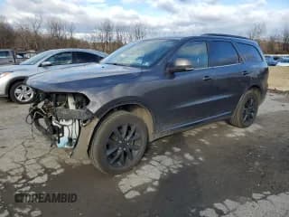 ✅ 2017 Dodge Durango GT • VIN: 1C4RDJDG7HC884229 • Lot: 92370325. Listed on Copart with 131,372 mi. Free auction sales archive from the USA and detailed vehicle history report at DreamBid. Image 1.