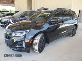 2023 Chevrolet Equinox RS с VIN 3GNAXMEGXPL231151, выставлен на аукционе Copart как лот 67406865 с пробегом 8 738 миль миль и Списание • Salvage title. История ставок и продаж доступна на DreamBid. Изображение 1.