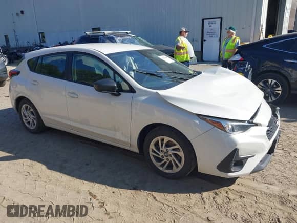 2024 Subaru Impreza с VIN JF1GUABC8R8353025, выставлен на аукционе IAAI как лот 43107861 с пробегом Не указан миль и . История ставок и продаж доступна на DreamBid. Изображение 1.