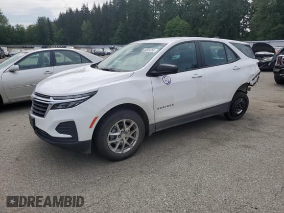 ✅ 2023 Chevrolet Equinox LS • VIN: 3GNAXFEG3PL253214 • Lot: 58324255. Wystawiony na Copart z przebiegiem 28 235 mil. Bezpłatny archiwum sprzedaży aukcyjnych z USA i szczegółowy raport historii pojazdu na DreamBid. Zdjęcie 1.