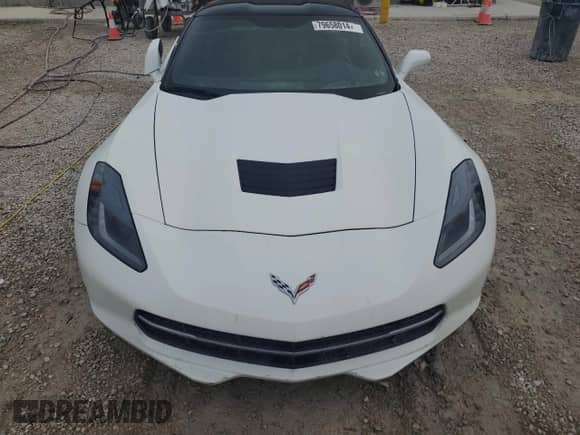 2014 Chevrolet Corvette Z51 3LT z VIN 1G1YM2D73E5105712, wystawiony jako Copart lot #79658014 z przebiegiem 19 347 mil mil oraz Szkoda całkowita • Salvage title. Historia ofert i sprzedaży dostępna na DreamBid. Obrazek 5.
