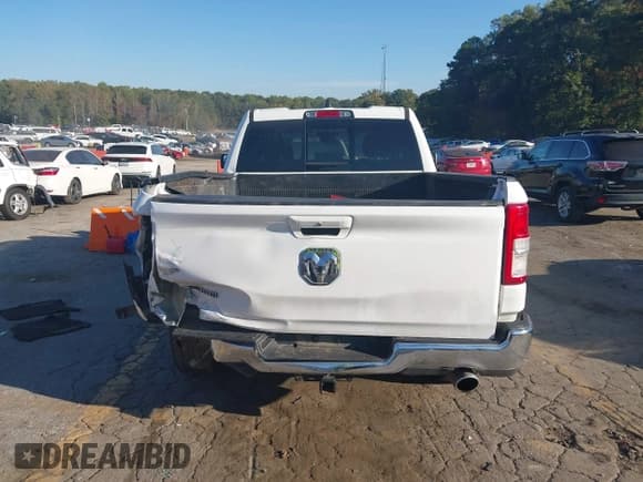 ✅ 2022 Ram 1500 Big Horn • VIN: 1C6RREBT2NN231453 • Lot: 43480006. Listed on IAAI with 77,567 mi. Free auction sales archive from the USA and detailed vehicle history report at DreamBid. Image 16.