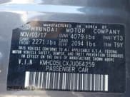 ✅ 2018 Hyundai Ioniq Limited • VIN: KMHC05LCXJU064259 • Lot: 43609318. Wystawiony na IAAI z przebiegiem 92 098 mil. Bezpłatny archiwum sprzedaży aukcyjnych z USA i szczegółowy raport historii pojazdu na DreamBid. Zdjęcie 9.