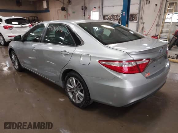 2016 Toyota Camry SE with VIN 4T1BF1FK8GU247478, listed as a IAAI auction lot 43157552 with 102,707 mi miles and . Bid and sale history available at DreamBid. Image 3.