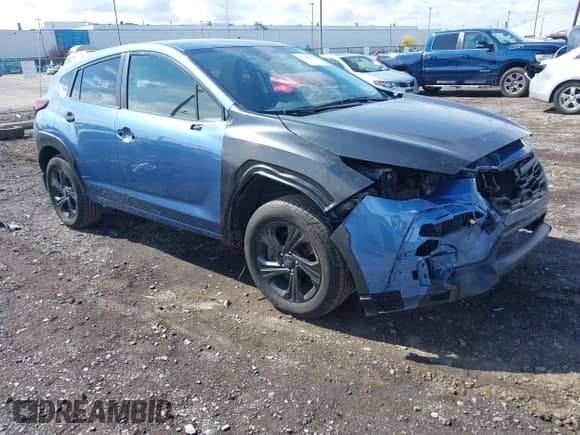 ✅ 2024 Subaru Crosstrek • VIN: JF2GUABC6RH224745 • Lot: 43256333. Wystawiony na IAAI z przebiegiem 22 376 mil. Bezpłatny archiwum sprzedaży aukcyjnych z USA i szczegółowy raport historii pojazdu na DreamBid. Zdjęcie 1.