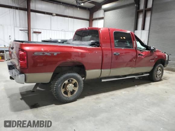 2008 Dodge 1500 SLT with VIN 3D7KS19D18G202504, listed as a Copart auction lot 53759155 with 196,004 mi miles and Clean title. Bid and sale history available at DreamBid. Image 3.