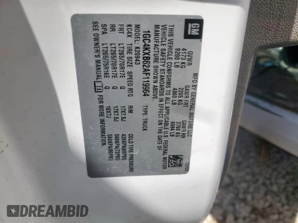 ✅ 2010 Chevrolet Silverado 2500HD LT • VIN: 1GC4KXB62AF119964 • Lot: 64187695. Wystawiony na Copart z przebiegiem 159 844 mil. Bezpłatny archiwum sprzedaży aukcyjnych z USA i szczegółowy raport historii pojazdu na DreamBid. Zdjęcie 12.