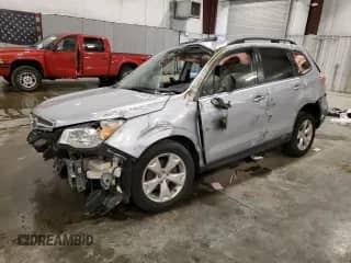 2015 Subaru Forester Limited с VIN JF2SJAHC0FH823646, выставлен на аукционе Copart как лот 60036785 с пробегом 67 662 миль миль и Списание • Salvage title. История ставок и продаж доступна на DreamBid. Изображение 1.