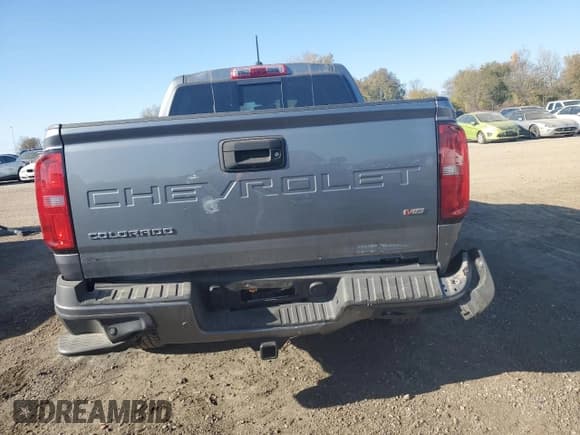 ✅ 2021 Chevrolet Colorado 4WD Z71 • VIN: 1GCGTDEN6M1114537 • Лот: 90623775. Опубликован ранее на Copart с пробегом 17 790 миль. Бесплатный доступ к архиву аукционных продаж из США и подробный отчёт об истории автомобиля на DreamBid. Изображение 6.