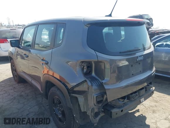 ✅ 2017 Jeep Renegade Sport • VIN: ZACCJAAB0HPF05350 • Лот: 42991229. Опубликован ранее на IAAI с пробегом 74 053 миль. Бесплатный доступ к архиву аукционных продаж из США и подробный отчёт об истории автомобиля на DreamBid. Изображение 3.