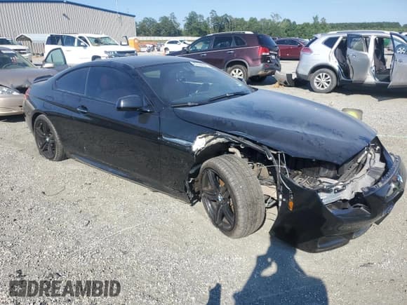 ✅ 2015 BMW 6 Series 650i xDrive • VIN: WBAYM1C58FD325370 • Lot: 63140355. Listed on Copart with 46,843 mi. Free auction sales archive from the USA and detailed vehicle history report at DreamBid. Image 4.