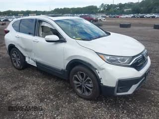 ✅ 2020 Honda CR-V EX • VIN: 2HKRW2H50LH612515 • Lot: 43291786. Listed on IAAI with Not provided. Free auction sales archive from the USA and detailed vehicle history report at DreamBid. Image 1.