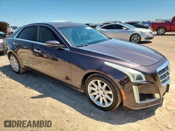 ✅ 2014 Cadillac CTS RWD • VIN: 1G6AP5SX1E0179666 • Lot: 63021995. Wystawiony na Copart z przebiegiem 40 959 mil. Bezpłatny archiwum sprzedaży aukcyjnych z USA i szczegółowy raport historii pojazdu na DreamBid. Zdjęcie 4.