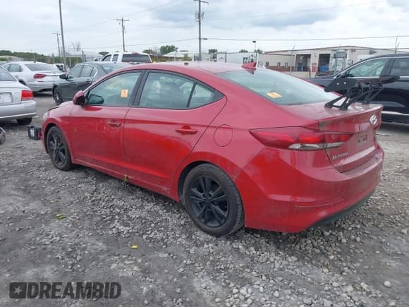 ✅ 2017 Hyundai Elantra Limited • VIN: 5NPD84LF5HH010197 • Lot: 43185033. Listed on IAAI with Not provided. Free auction sales archive from the USA and detailed vehicle history report at DreamBid. Image 3.