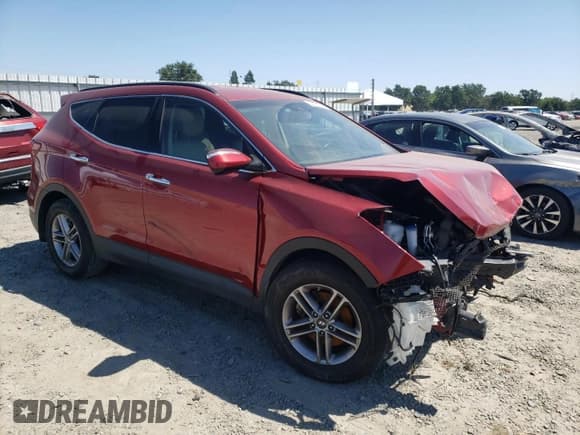✅ 2017 Hyundai Santa Fe 2.4L • VIN: 5XYZU3LB4HG461850 • Лот: 55323534. Опубликован ранее на Copart с пробегом 110 193 миль. Бесплатный доступ к архиву аукционных продаж из США и подробный отчёт об истории автомобиля на DreamBid. Изображение 4.