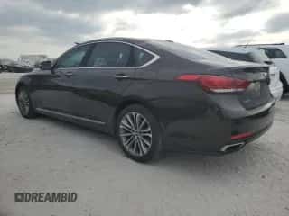 2015 Hyundai Genesis 3.8L z VIN KMHGN4JE4FU016443, wystawiony jako Copart lot #76380454 z przebiegiem 66 837 mil mil oraz Szkoda całkowita • Salvage title. Historia ofert i sprzedaży dostępna na DreamBid. Obrazek 2.