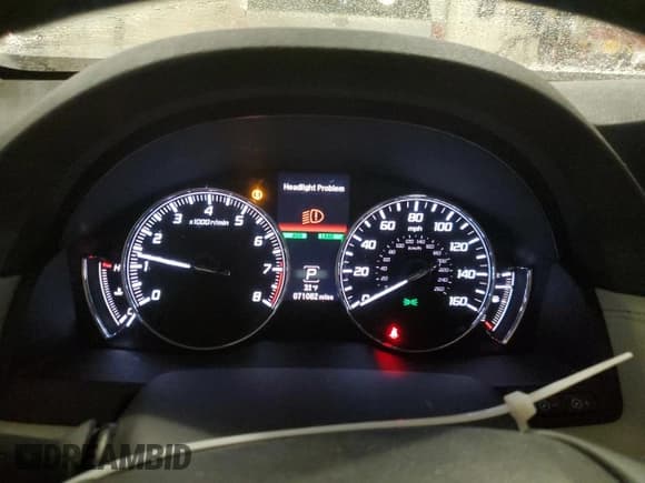 ✅ 2016 Acura RLX Advance • VIN: JH4KC1F90GC000583 • Lot: 46189225. Listed on Copart with 71,082 mi. Free auction sales archive from the USA and detailed vehicle history report at DreamBid. Image 9.