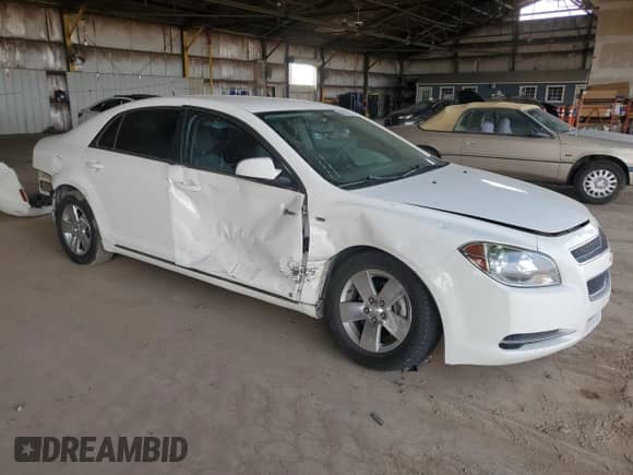 2008 Chevrolet Malibu Hybrid with VIN 1G1ZF57548F276946, listed as a Copart auction lot 65285295 with Not provided miles and Salvage title. Bid and sale history available at DreamBid. Image 4.