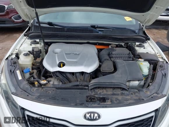 ✅ 2012 Kia Optima Hybrid • VIN: KNAGM4AD2C5035784 • Lot: 43102923. Listed on IAAI with 92,734 mi. Free auction sales archive from the USA and detailed vehicle history report at DreamBid. Image 10.