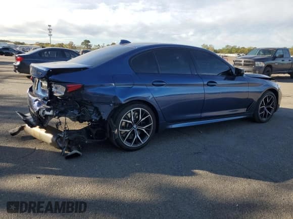 ✅ 2021 BMW 5 Series 540i • VIN: WBA53BJ09MWW89284 • Lot: 86669845. Listed on Copart with 55,089 mi. Free auction sales archive from the USA and detailed vehicle history report at DreamBid. Image 3.