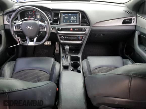 2018 Hyundai Sonata SEL with VIN 5NPE34AF9JH678080, listed as a Copart auction lot 89715465 with 69,531 mi miles and Clean title. Bid and sale history available at DreamBid. Image 8.