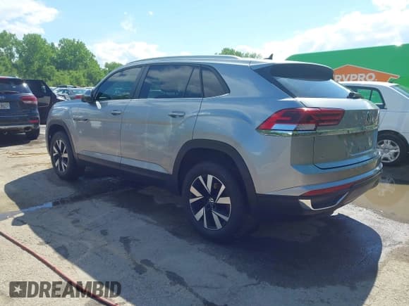 ✅ 2023 Volkswagen Atlas SE • VIN: 1V2LC2CA9PC212519 • Lot: 42177771. Listed on IAAI with 58,505 mi. Free auction sales archive from the USA and detailed vehicle history report at DreamBid. Image 3.