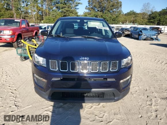 ✅ 2020 Jeep Compass Sport • VIN: 3C4NJCAB6LT220058 • Lot: 85564355. Listed on Copart with 76,622 mi. Free auction sales archive from the USA and detailed vehicle history report at DreamBid. Image 5.