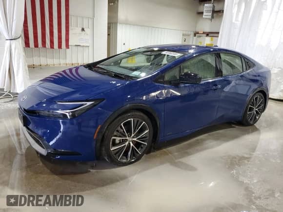 2024 Toyota Prius Limited with VIN JTDADABU3R3023573, listed as a Copart auction lot 80960385 with 5,801 mi miles and Salvage title. Bid and sale history available at DreamBid. Image 1.