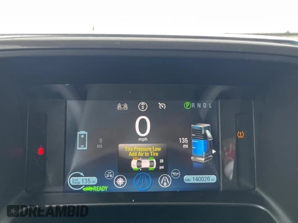 ✅ 2013 Chevrolet Volt • VIN: 1G1RH6E43DU127265 • Lot: 86324294. Listed on Copart with 140,026 mi. Free auction sales archive from the USA and detailed vehicle history report at DreamBid. Image 8.