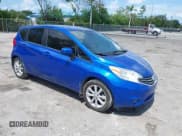 ✅ 2014 Nissan Note SV • VIN: 3N1CE2CP5EL378749 • Lot: 42515712. Listed on IAAI with 140,816 mi. Free auction sales archive from the USA and detailed vehicle history report at DreamBid. Image 1.