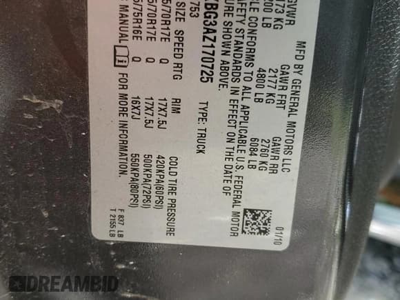 ✅ 2010 Chevrolet Silverado 2500HD LT • VIN: 1GC5KXBG3AZ170725 • Lot: 63508814. Wystawiony na Copart z przebiegiem 118 368 mil. Bezpłatny archiwum sprzedaży aukcyjnych z USA i szczegółowy raport historii pojazdu na DreamBid. Zdjęcie 14.